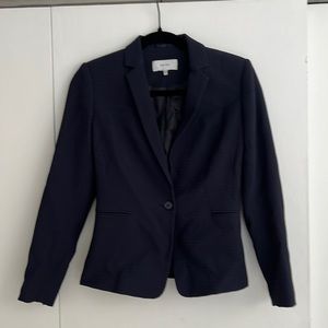 Reiss navy blue blazer Isabella jacket fitted